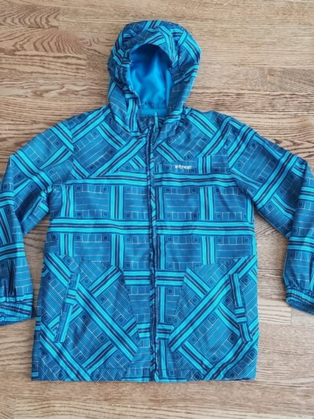 (7-8) X-Trem Youth Patterned Lightweight Unisex Jacket Winter Spring Fall Zip Up